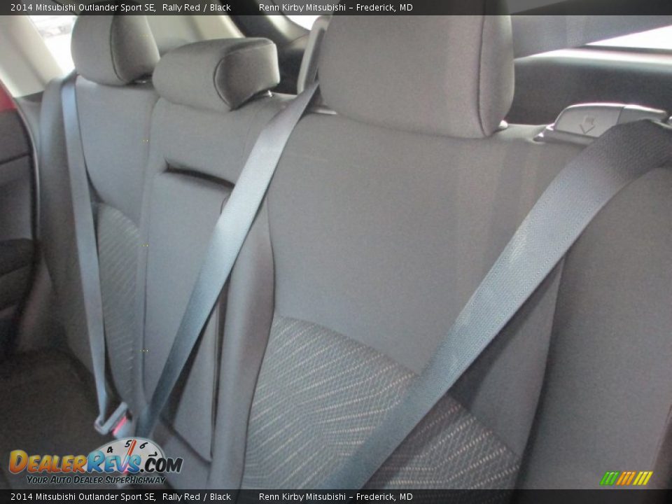 2014 Mitsubishi Outlander Sport SE Rally Red / Black Photo #27