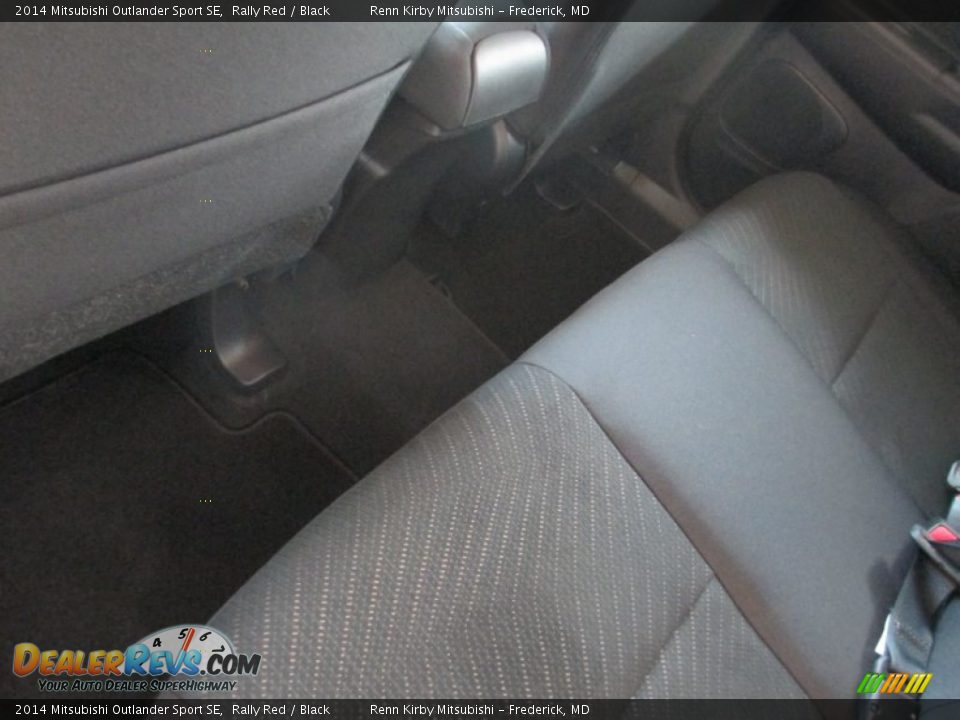 2014 Mitsubishi Outlander Sport SE Rally Red / Black Photo #29