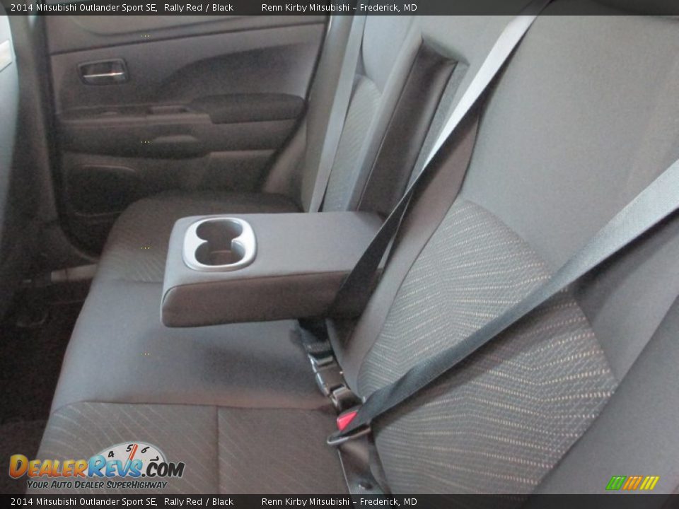 2014 Mitsubishi Outlander Sport SE Rally Red / Black Photo #30