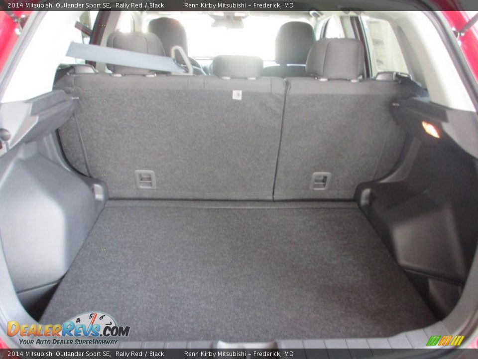 2014 Mitsubishi Outlander Sport SE Rally Red / Black Photo #31