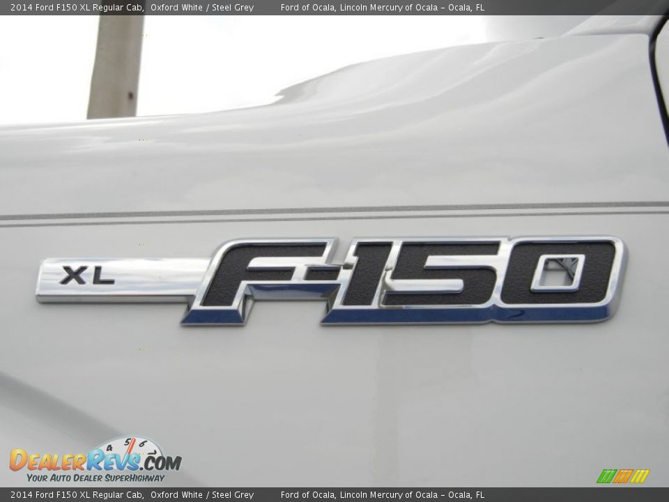 2014 Ford F150 XL Regular Cab Oxford White / Steel Grey Photo #5