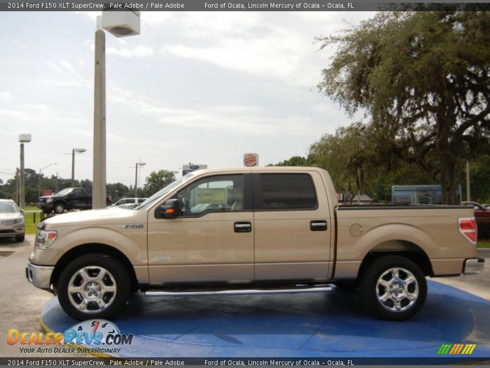 2014 Ford F150 XLT SuperCrew Pale Adobe / Pale Adobe Photo #2