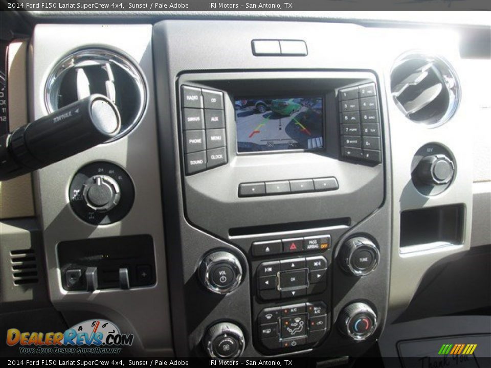 2014 Ford F150 Lariat SuperCrew 4x4 Sunset / Pale Adobe Photo #9