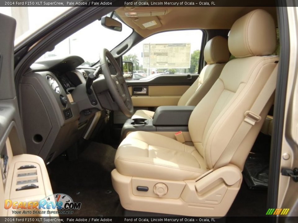 2014 Ford F150 XLT SuperCrew Pale Adobe / Pale Adobe Photo #5