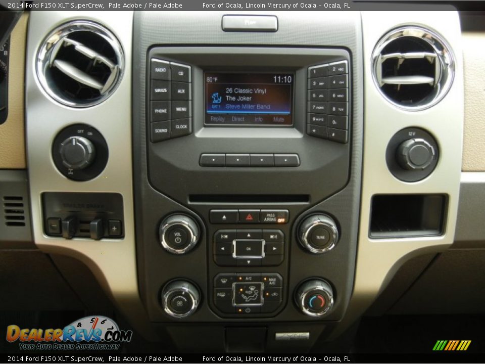 2014 Ford F150 XLT SuperCrew Pale Adobe / Pale Adobe Photo #9