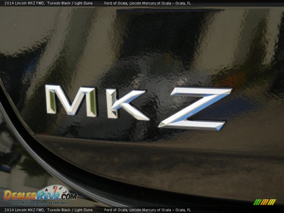 2014 Lincoln MKZ FWD Tuxedo Black / Light Dune Photo #4