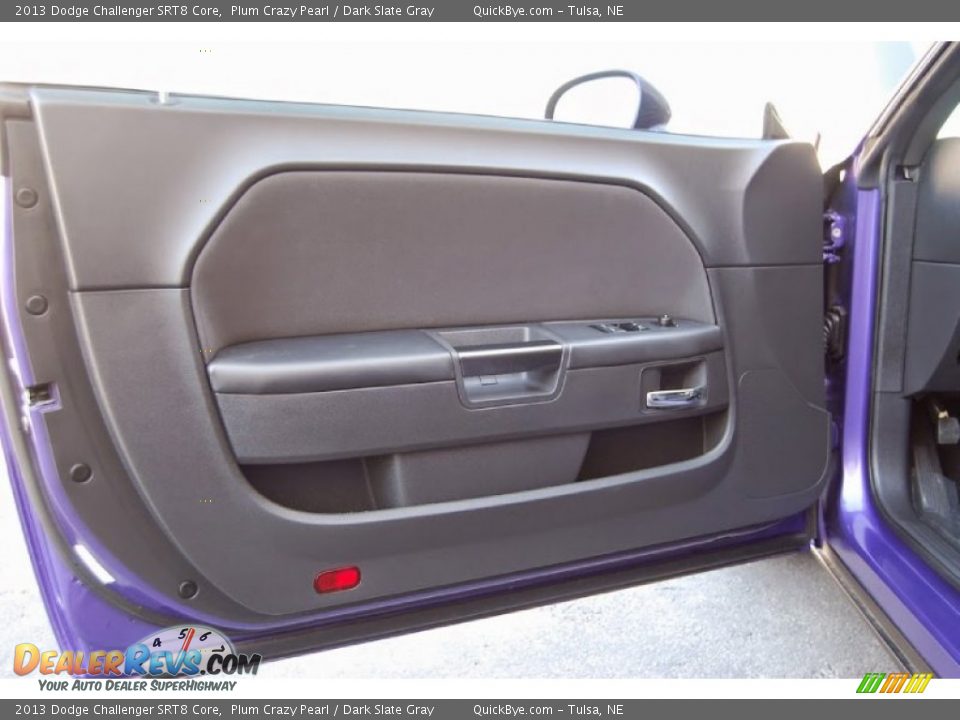 Door Panel of 2013 Dodge Challenger SRT8 Core Photo #12