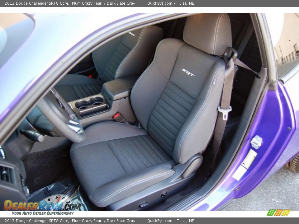 Front Seat of 2013 Dodge Challenger SRT8 Core Photo #14