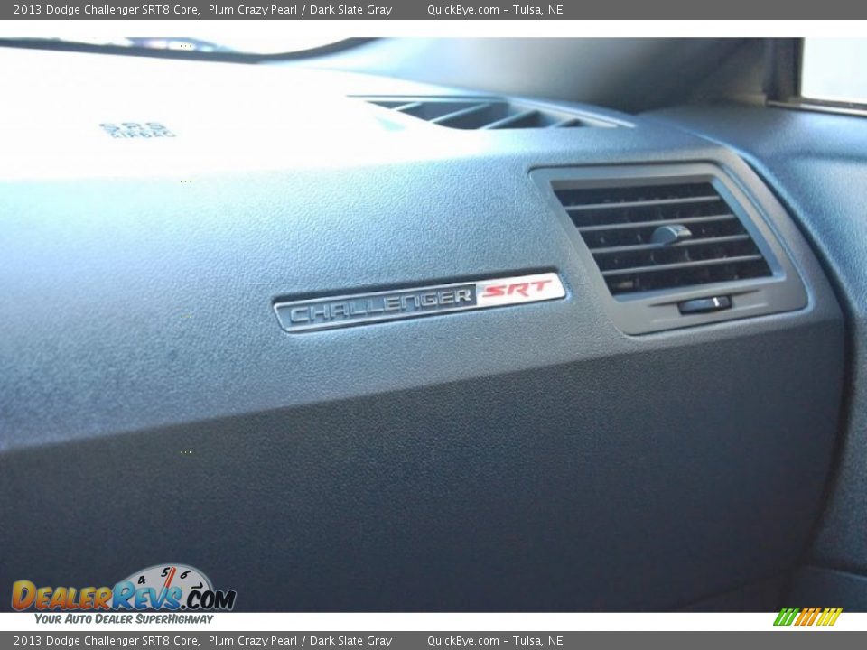 2013 Dodge Challenger SRT8 Core Plum Crazy Pearl / Dark Slate Gray Photo #17