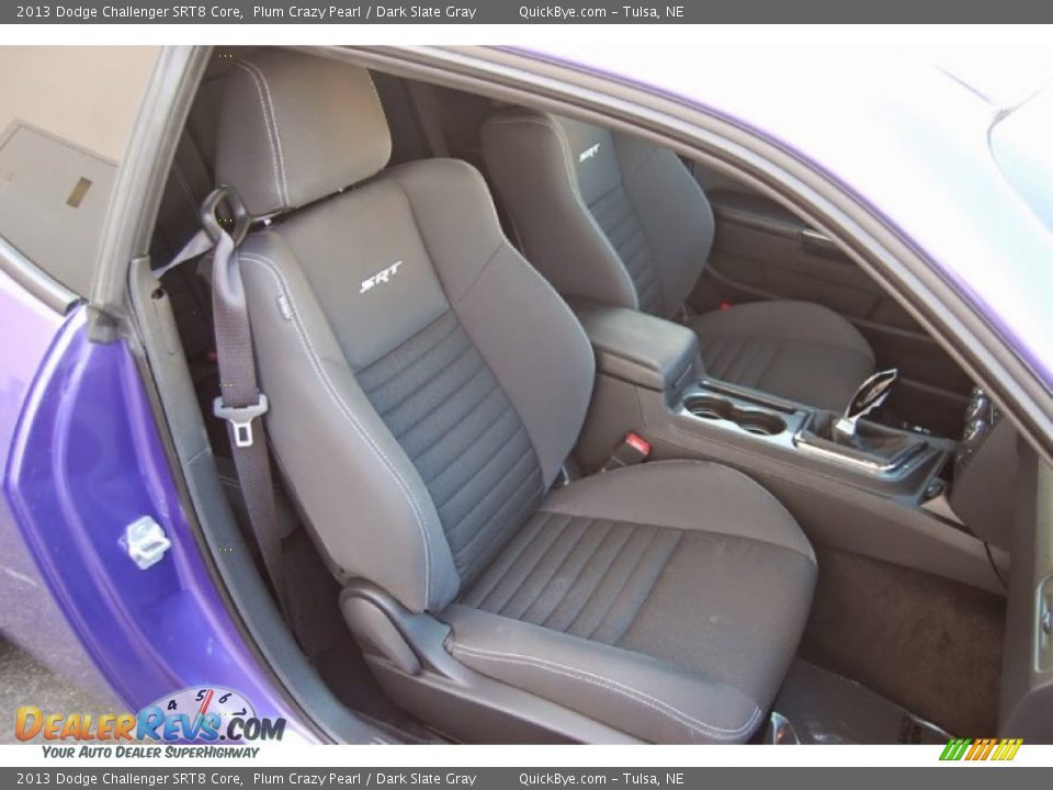 Front Seat of 2013 Dodge Challenger SRT8 Core Photo #28