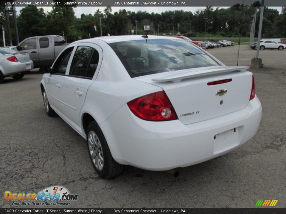 2009 Chevrolet Cobalt LT Sedan Summit White / Ebony Photo #4