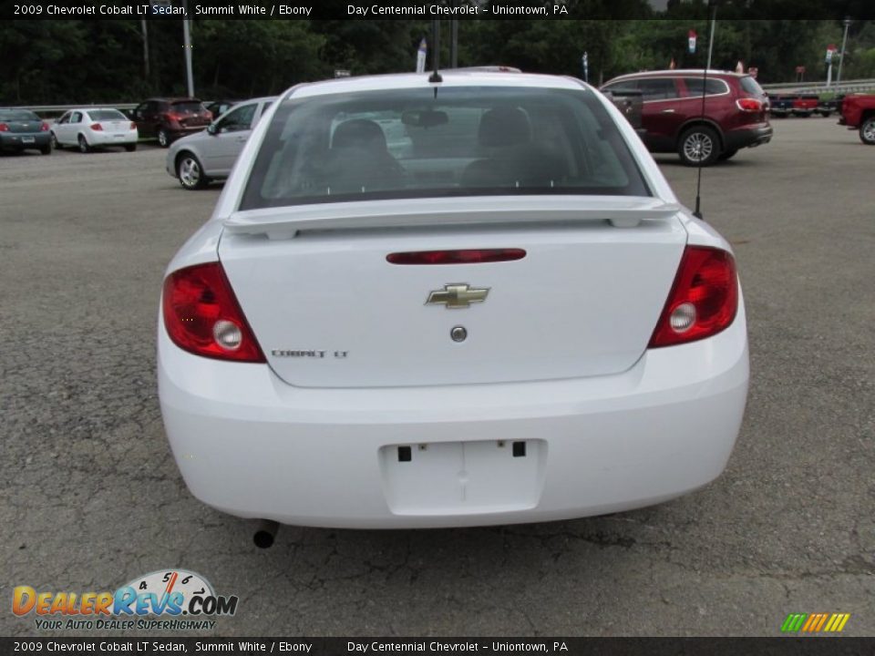 2009 Chevrolet Cobalt LT Sedan Summit White / Ebony Photo #5