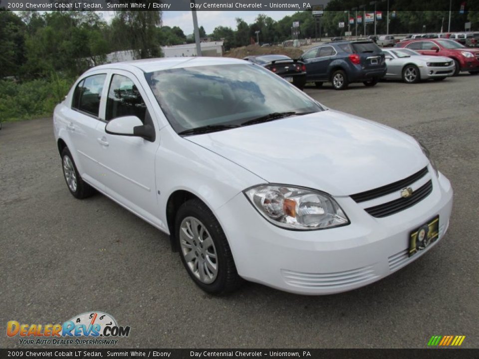 2009 Chevrolet Cobalt LT Sedan Summit White / Ebony Photo #8
