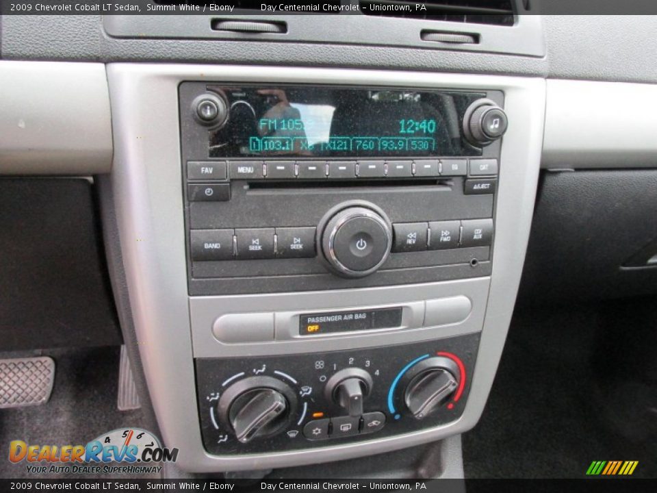 2009 Chevrolet Cobalt LT Sedan Summit White / Ebony Photo #16