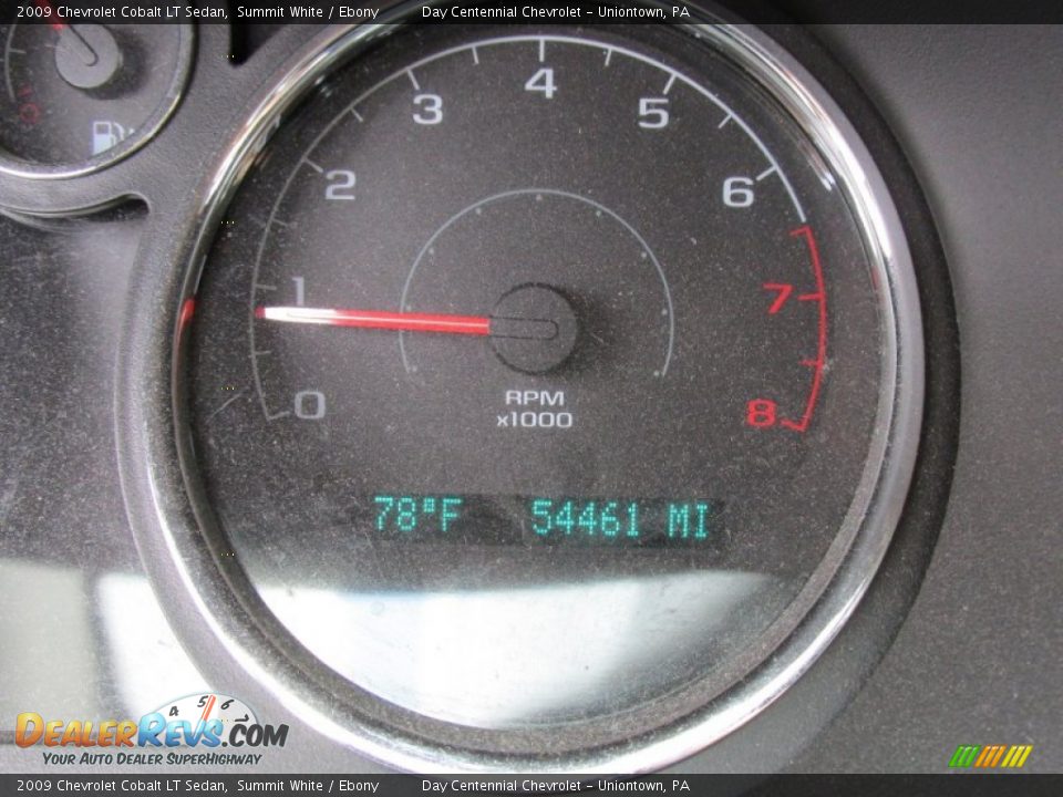 2009 Chevrolet Cobalt LT Sedan Summit White / Ebony Photo #20