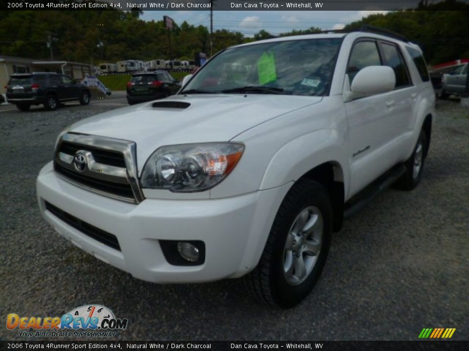 2006 Toyota 4Runner Sport Edition 4x4 Natural White / Dark Charcoal Photo #3