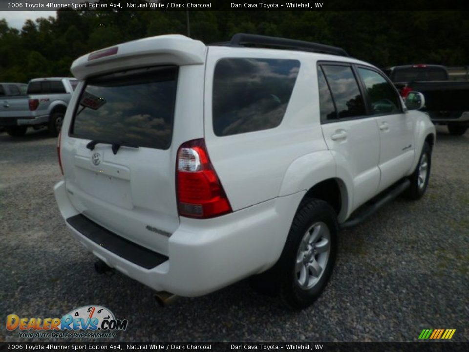 2006 Toyota 4Runner Sport Edition 4x4 Natural White / Dark Charcoal Photo #6