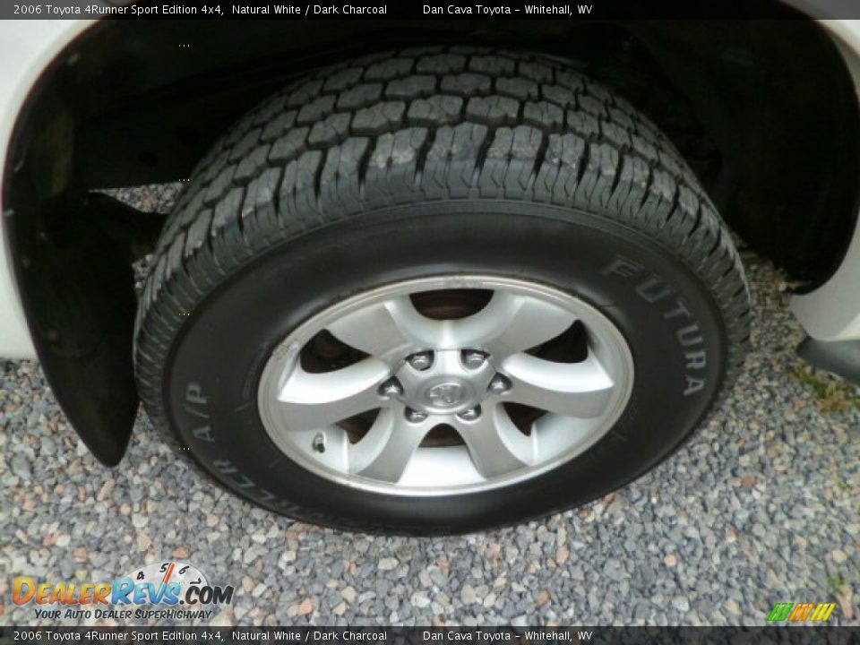 2006 Toyota 4Runner Sport Edition 4x4 Natural White / Dark Charcoal Photo #7
