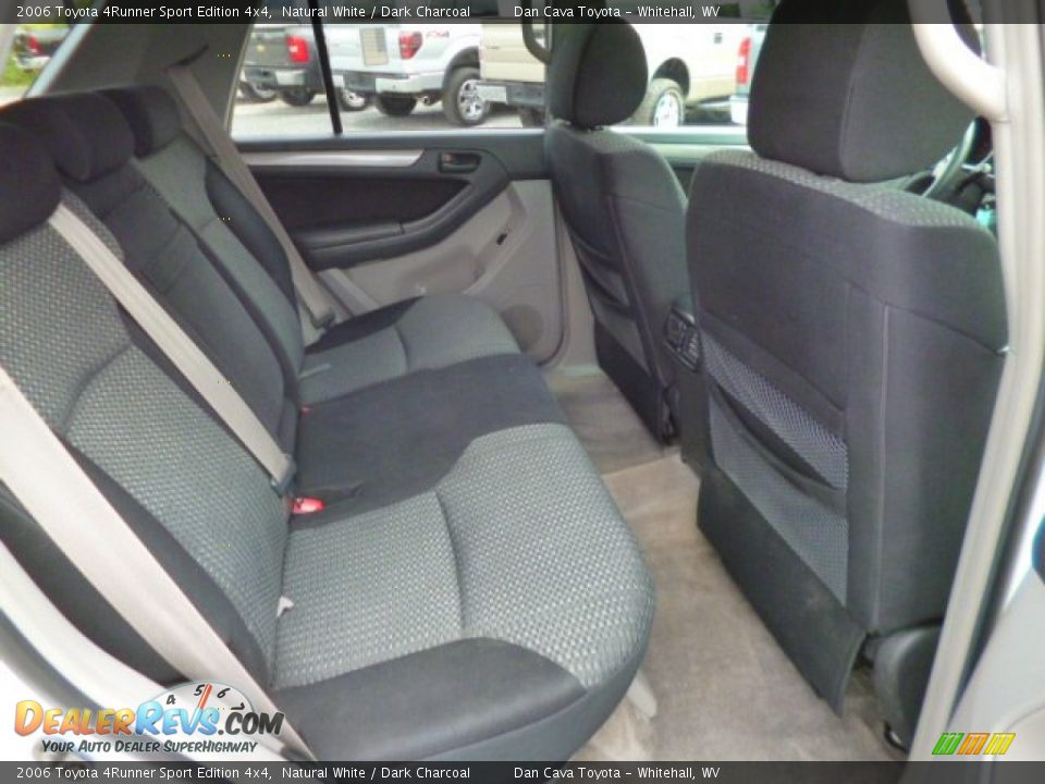 2006 Toyota 4Runner Sport Edition 4x4 Natural White / Dark Charcoal Photo #10