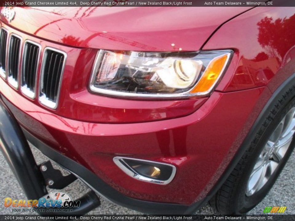 2014 Jeep Grand Cherokee Limited 4x4 Deep Cherry Red Crystal Pearl / New Zealand Black/Light Frost Photo #30