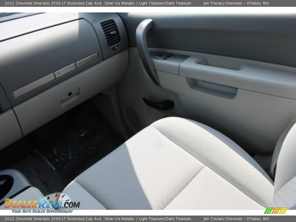 2012 Chevrolet Silverado 1500 LT Extended Cab 4x4 Silver Ice Metallic / Light Titanium/Dark Titanium Photo #13