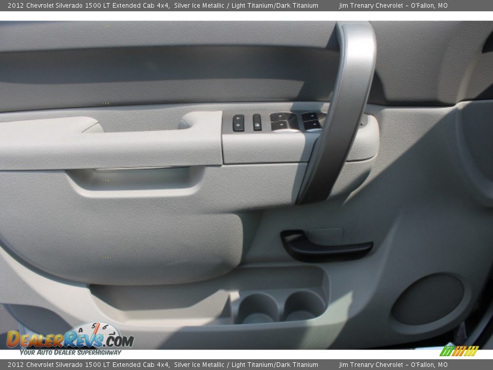 2012 Chevrolet Silverado 1500 LT Extended Cab 4x4 Silver Ice Metallic / Light Titanium/Dark Titanium Photo #15