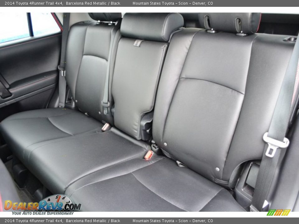 Rear Seat of 2014 Toyota 4Runner Trail 4x4 Photo #6