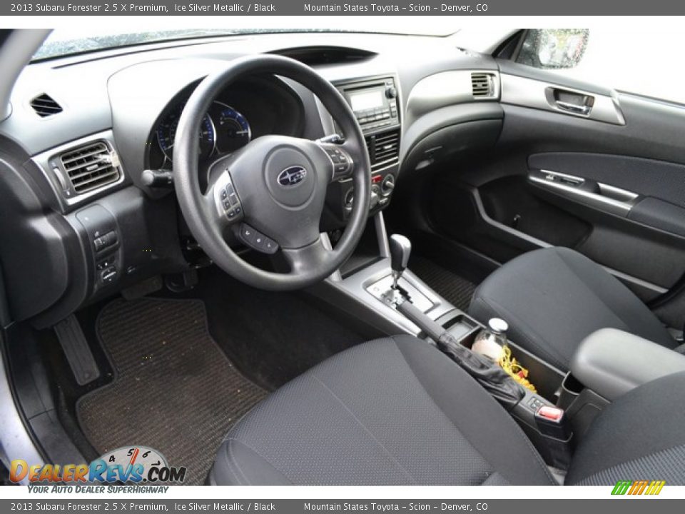 2013 Subaru Forester 2.5 X Premium Ice Silver Metallic / Black Photo #5
