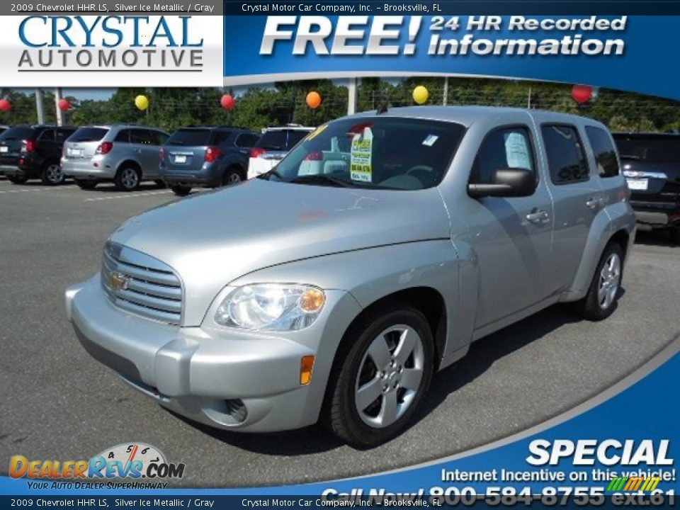 2009 Chevrolet HHR LS Silver Ice Metallic / Gray Photo #1