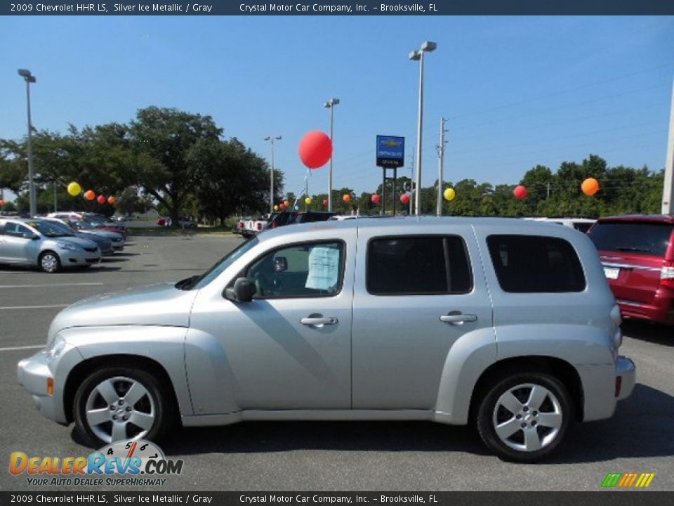 2009 Chevrolet HHR LS Silver Ice Metallic / Gray Photo #2