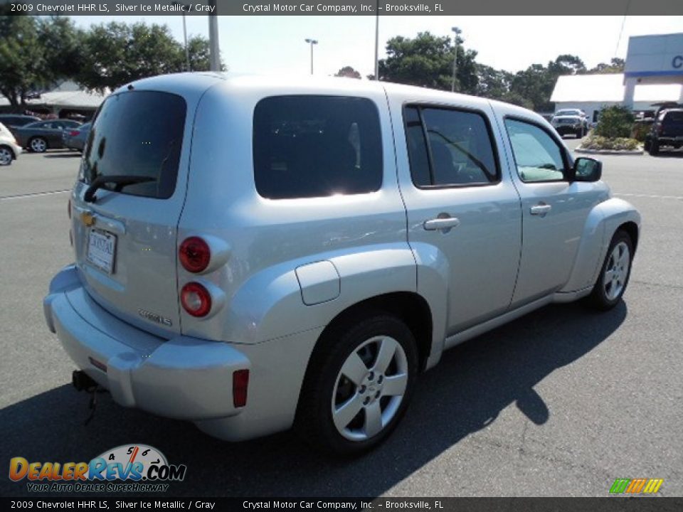 2009 Chevrolet HHR LS Silver Ice Metallic / Gray Photo #9