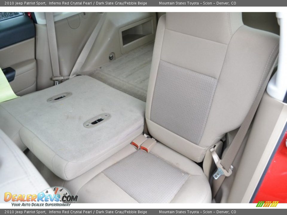 2010 Jeep Patriot Sport Inferno Red Crystal Pearl / Dark Slate Gray/Pebble Beige Photo #6