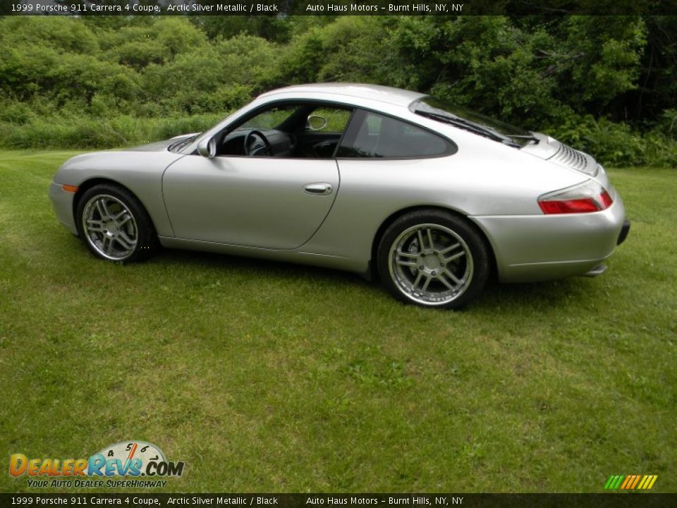 1999 Porsche 911 Carrera 4 Coupe Arctic Silver Metallic / Black Photo #4