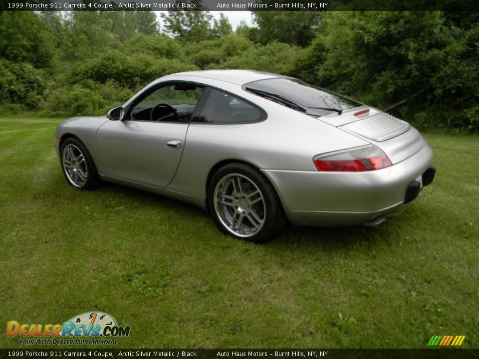1999 Porsche 911 Carrera 4 Coupe Arctic Silver Metallic / Black Photo #5