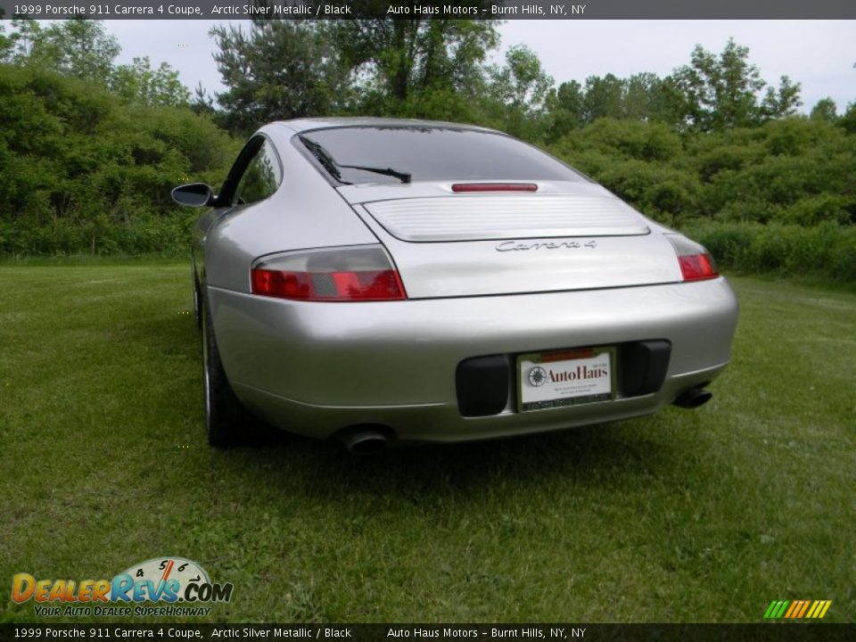 1999 Porsche 911 Carrera 4 Coupe Arctic Silver Metallic / Black Photo #7