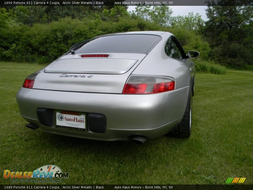 1999 Porsche 911 Carrera 4 Coupe Arctic Silver Metallic / Black Photo #9