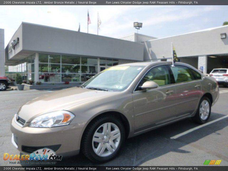 2006 Chevrolet Impala LTZ Amber Bronze Metallic / Neutral Beige Photo #1