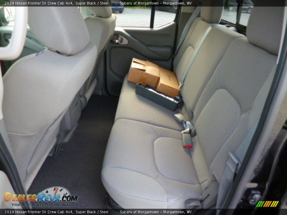 2014 Nissan Frontier SV Crew Cab 4x4 Super Black / Steel Photo #13