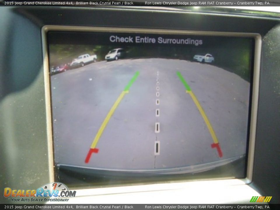 2015 Jeep Grand Cherokee Limited 4x4 Brilliant Black Crystal Pearl / Black Photo #15
