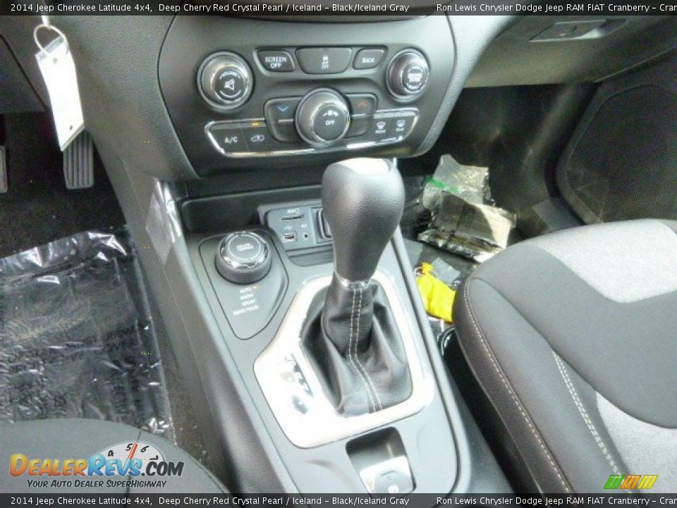 2014 Jeep Cherokee Latitude 4x4 Deep Cherry Red Crystal Pearl / Iceland - Black/Iceland Gray Photo #17