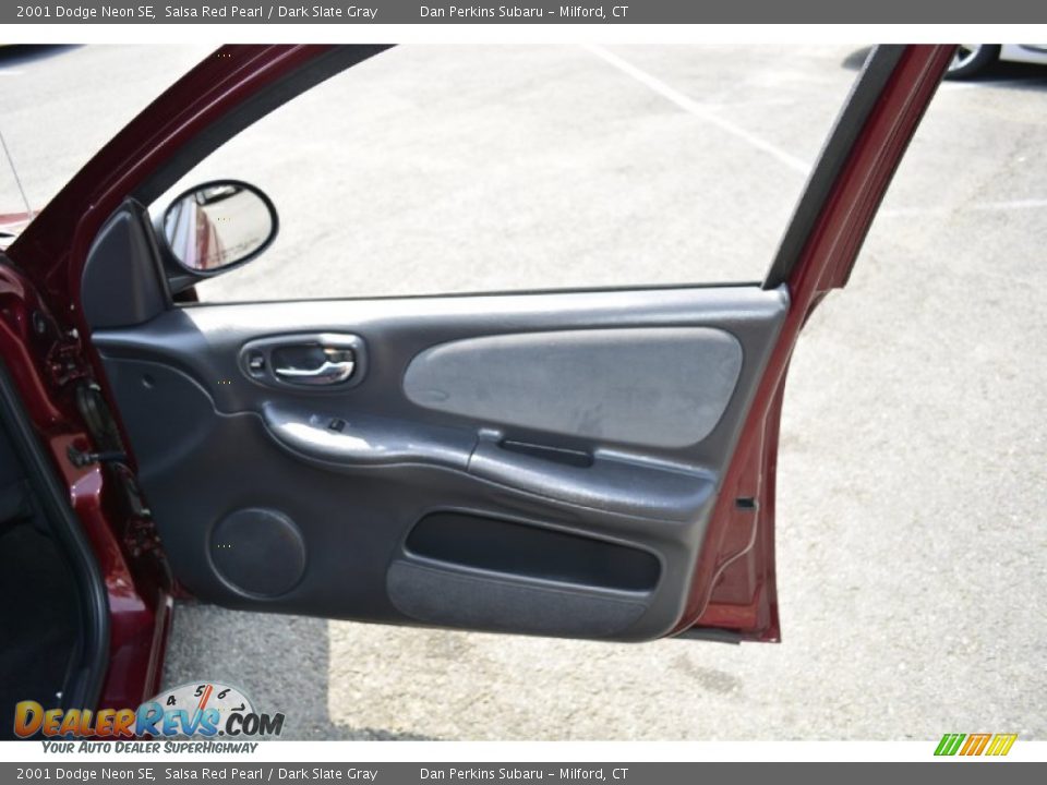2001 Dodge Neon SE Salsa Red Pearl / Dark Slate Gray Photo #19