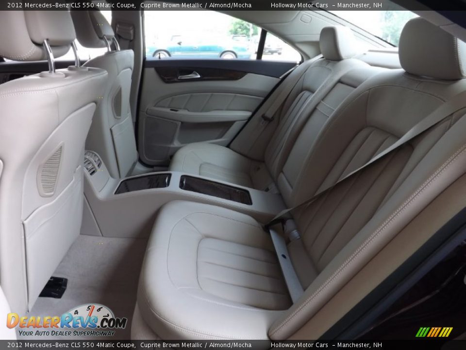 2012 Mercedes-Benz CLS 550 4Matic Coupe Cuprite Brown Metallic / Almond/Mocha Photo #6