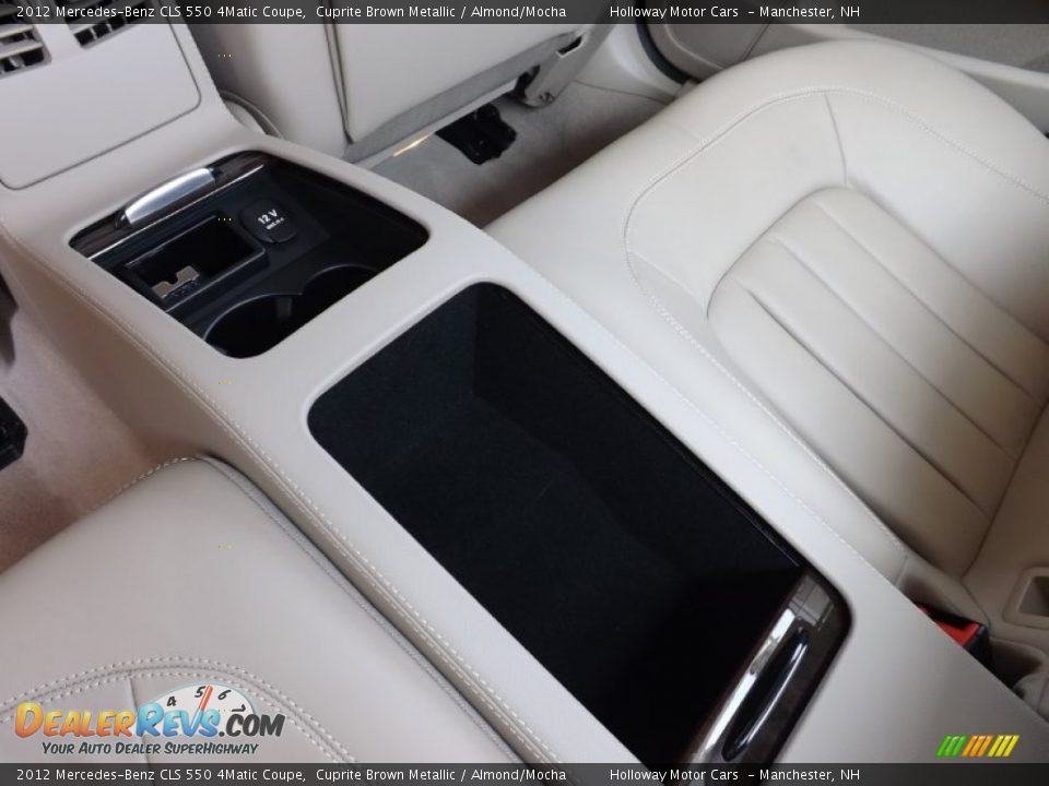 2012 Mercedes-Benz CLS 550 4Matic Coupe Cuprite Brown Metallic / Almond/Mocha Photo #7