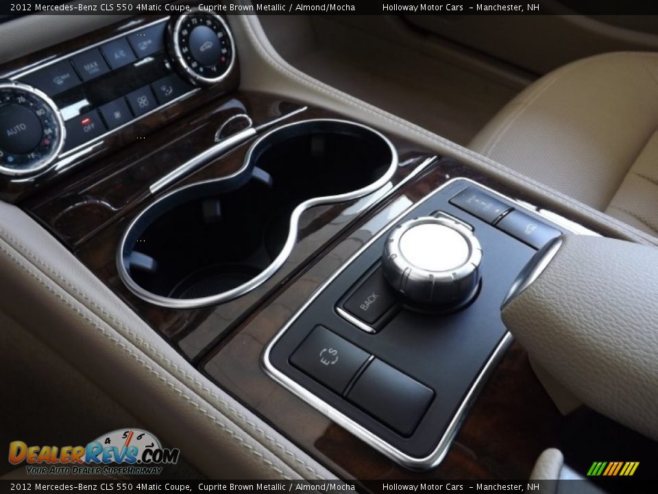 2012 Mercedes-Benz CLS 550 4Matic Coupe Cuprite Brown Metallic / Almond/Mocha Photo #12
