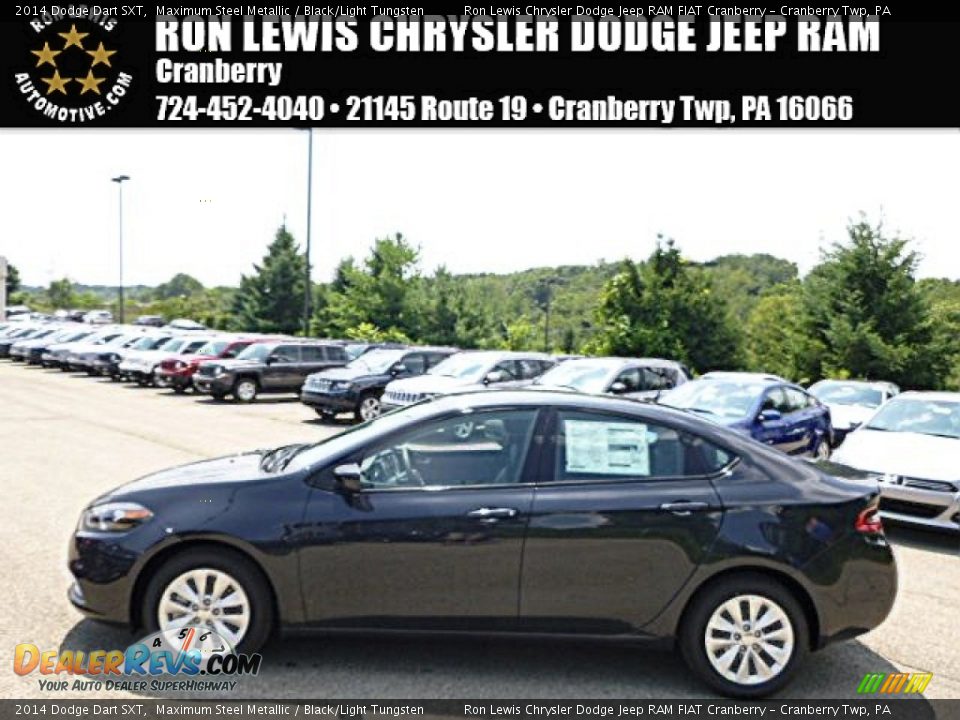 2014 Dodge Dart SXT Maximum Steel Metallic / Black/Light Tungsten Photo #1