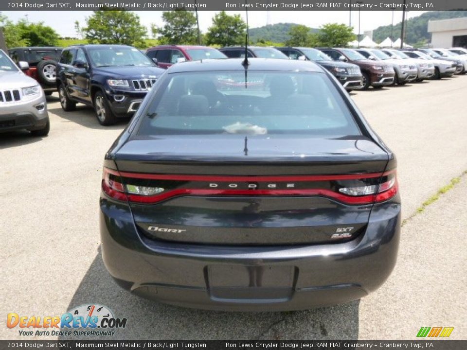 2014 Dodge Dart SXT Maximum Steel Metallic / Black/Light Tungsten Photo #7