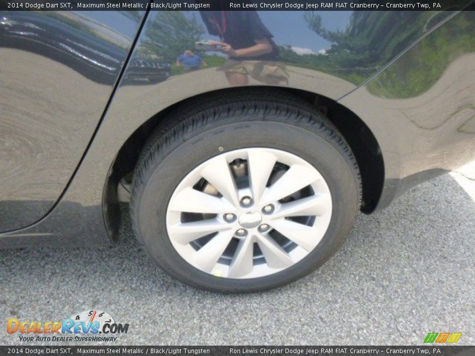 2014 Dodge Dart SXT Maximum Steel Metallic / Black/Light Tungsten Photo #9