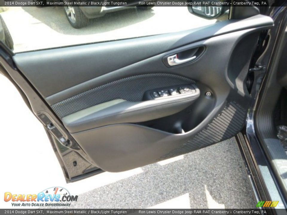 2014 Dodge Dart SXT Maximum Steel Metallic / Black/Light Tungsten Photo #11