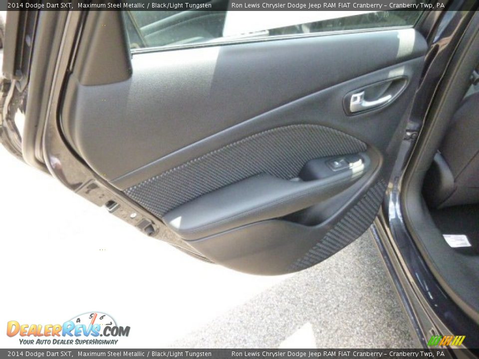 2014 Dodge Dart SXT Maximum Steel Metallic / Black/Light Tungsten Photo #13