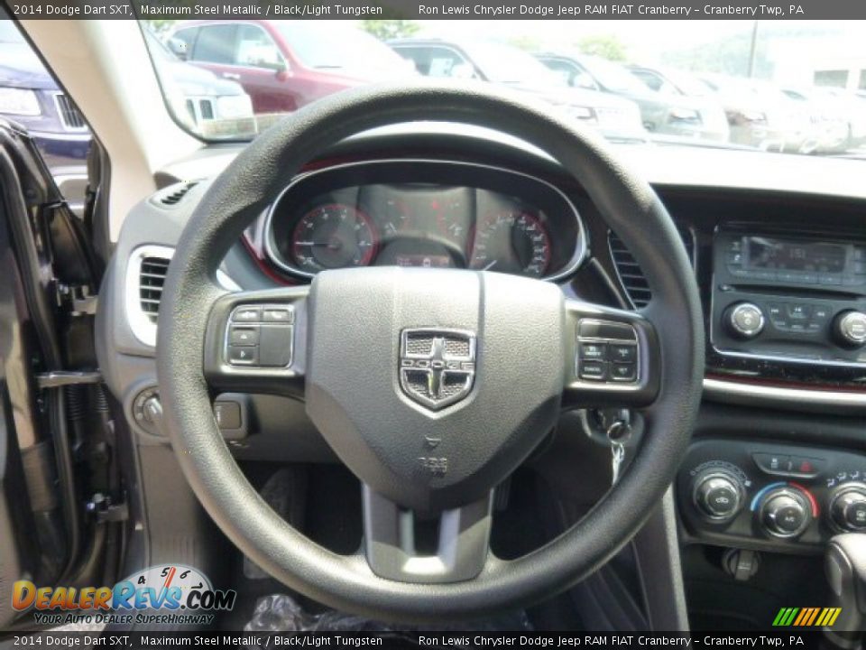2014 Dodge Dart SXT Maximum Steel Metallic / Black/Light Tungsten Photo #18